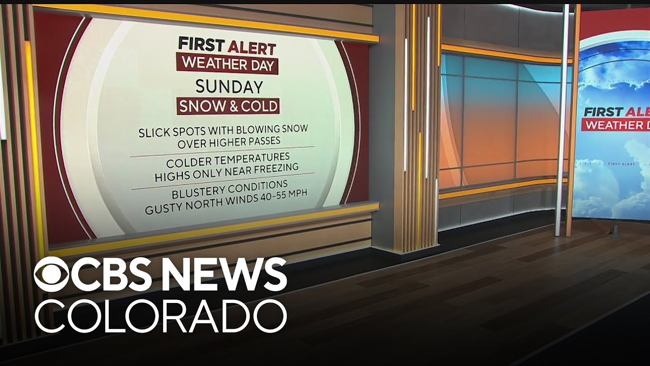 Cold, Windy Sunday in Colorado; Warmer Temperatures And Possible Record Heat Ahead