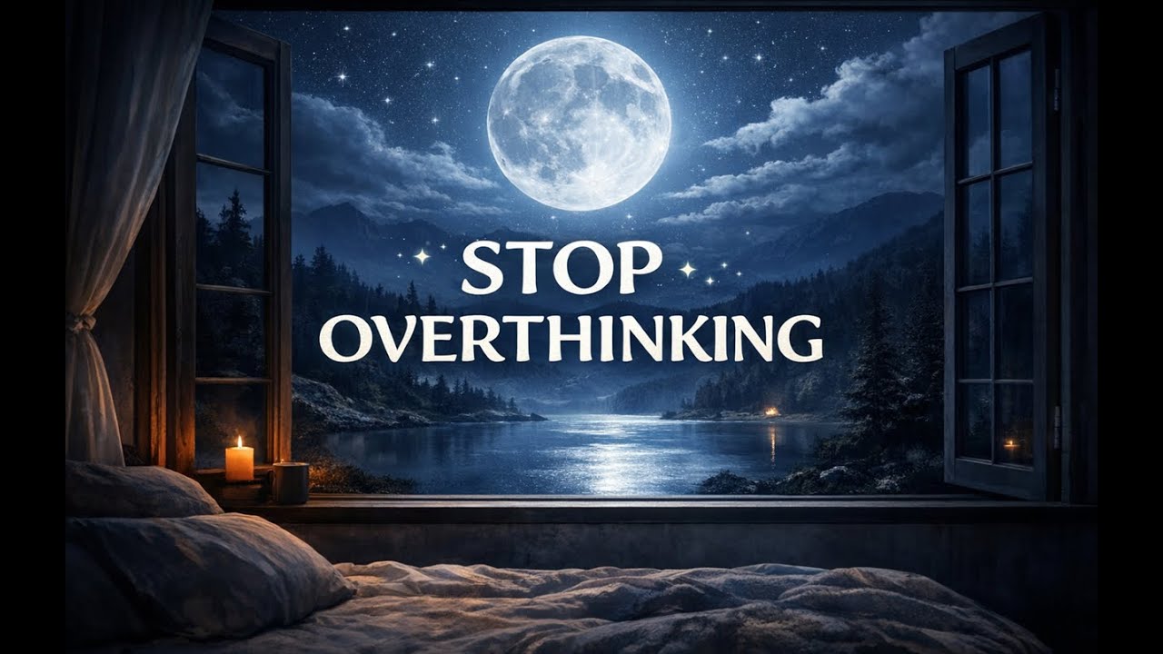 Anxiety Relief at Night – Calm Music for Overthinking