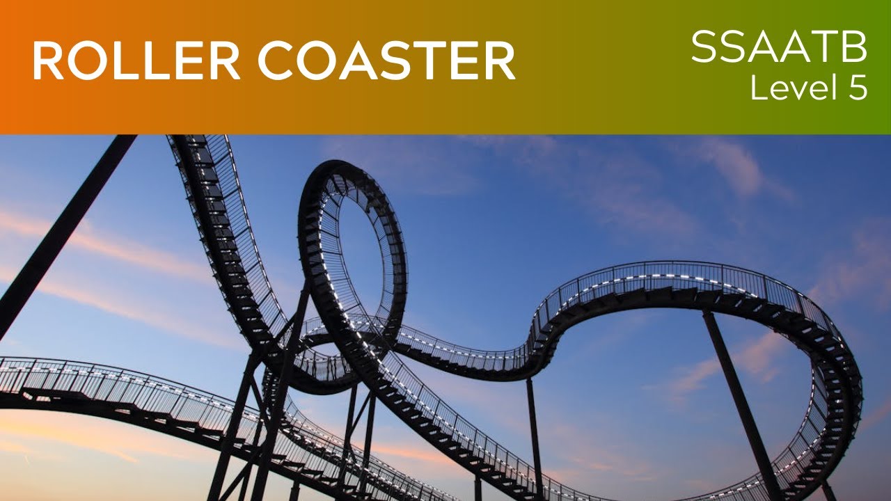 Roller Coaster (SSAATB Lv5) KerryMarsh.com Score Preview