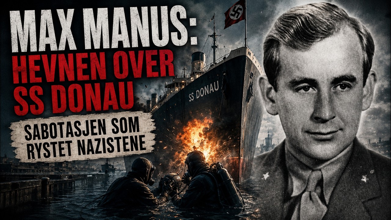 MAX MANUS: Hevnen over SS DONAU – Sabotasjen som rystet nazistene
