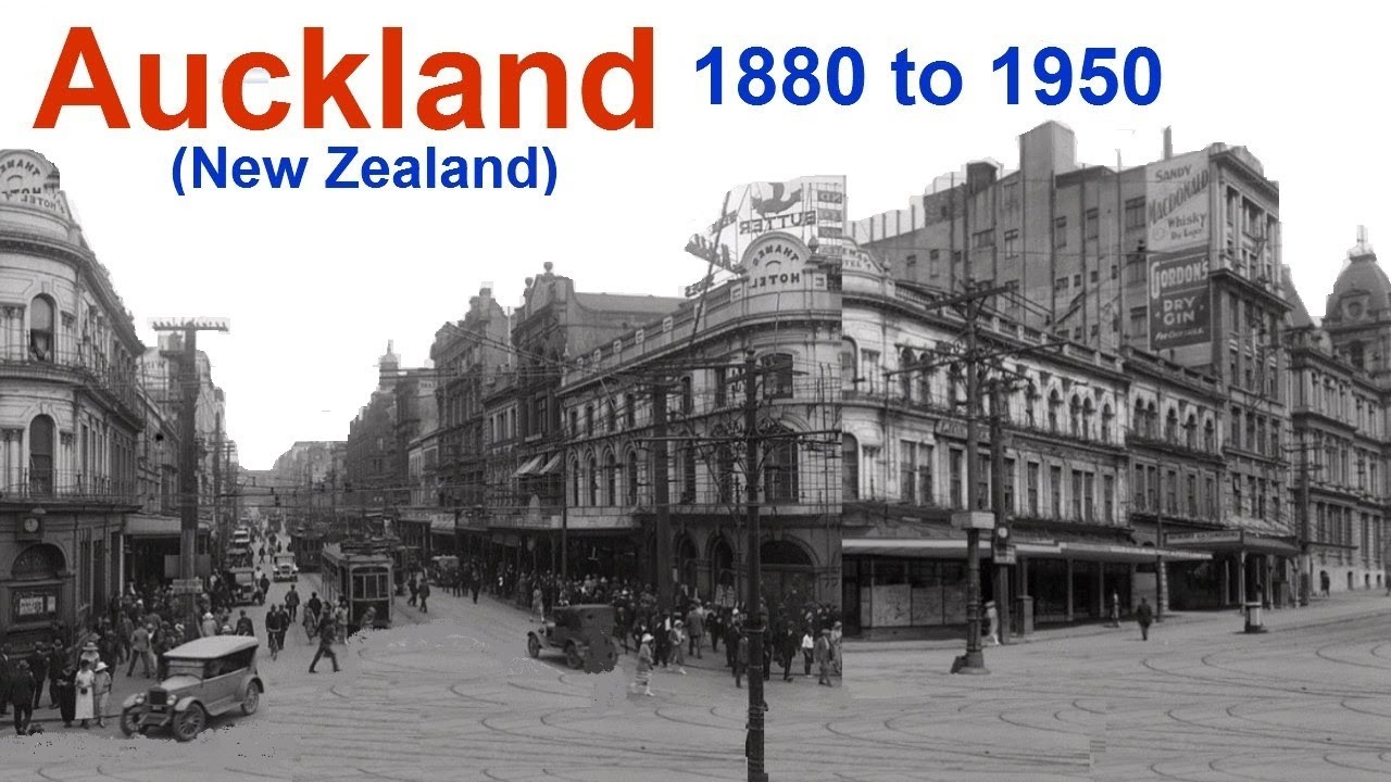 Auckland 1880 to 1950 | Historical Photographs of New Zealand's City Auckland