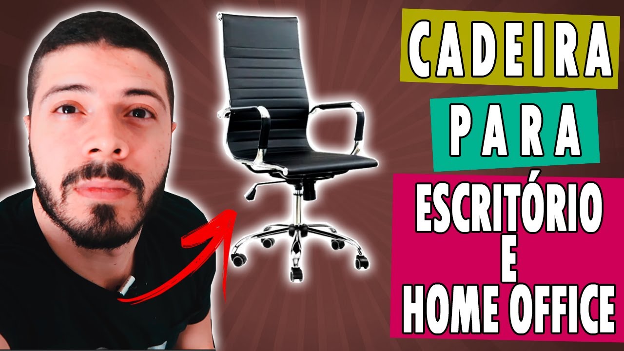 Unboxing, Montagem E Review Da Cadeira Para Escritório Charles Eames | Home Office & Home Studio