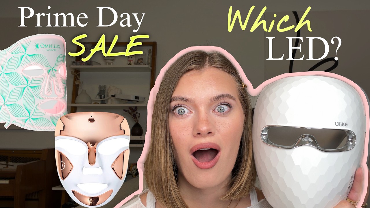 Не покупайте светодиодную маску до Prime Day! (Ulike vs Omnilux vs Dr Dennis Gross)