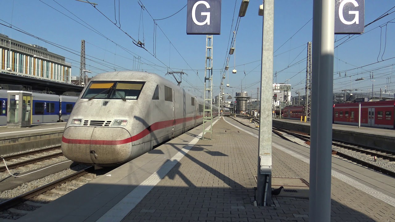 Züge in München Hbf am 31.07.2018