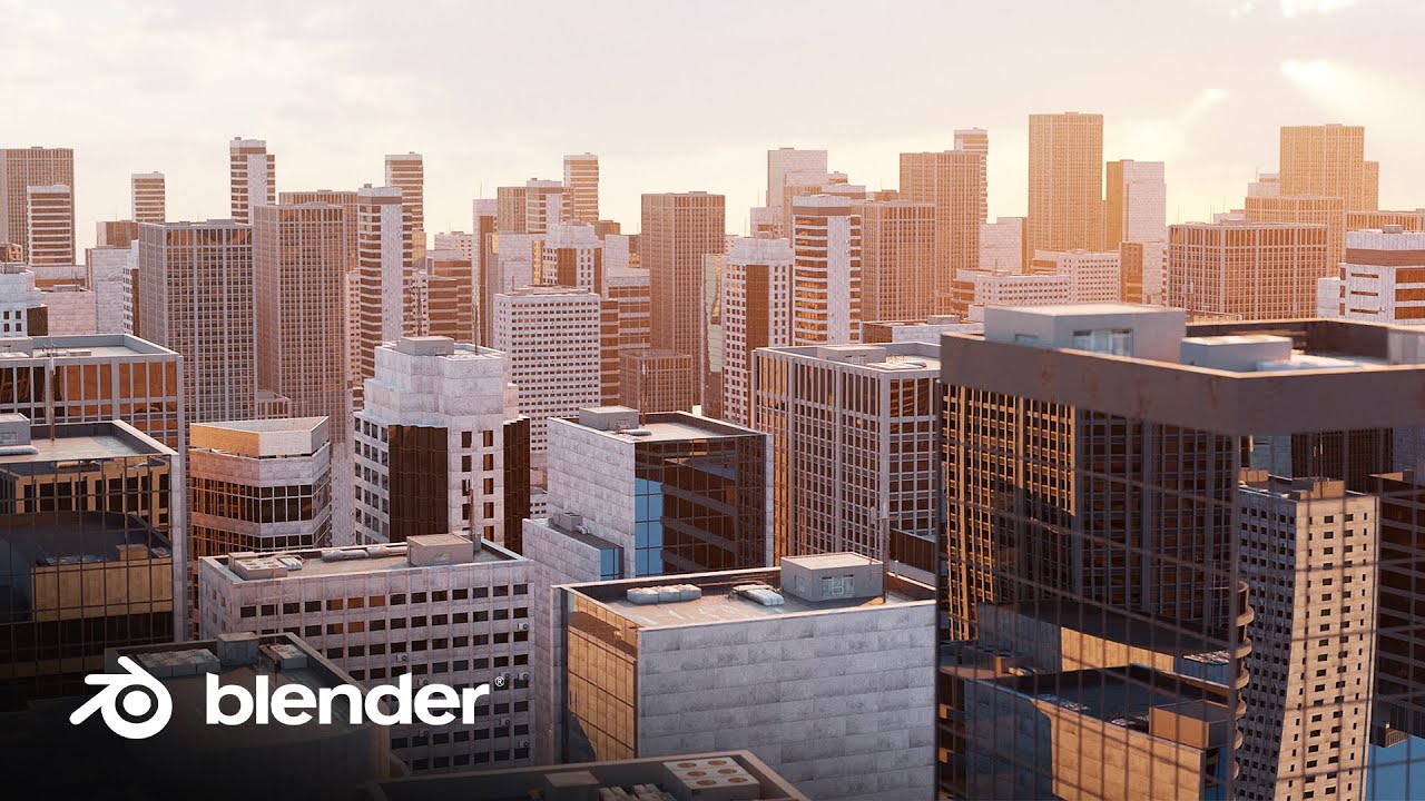 Como hacer edificios en Blender (+Asset Pack)
