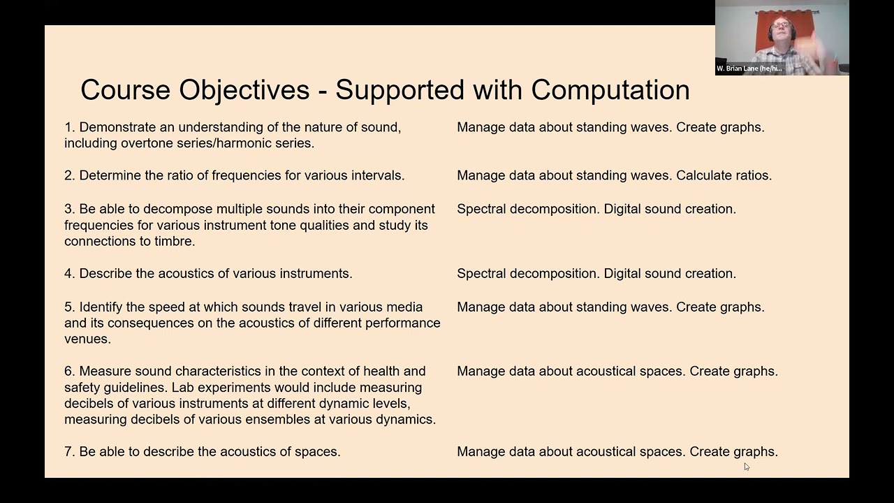 Computation in a General Education Physics of Music Course (PICUP Webinar)