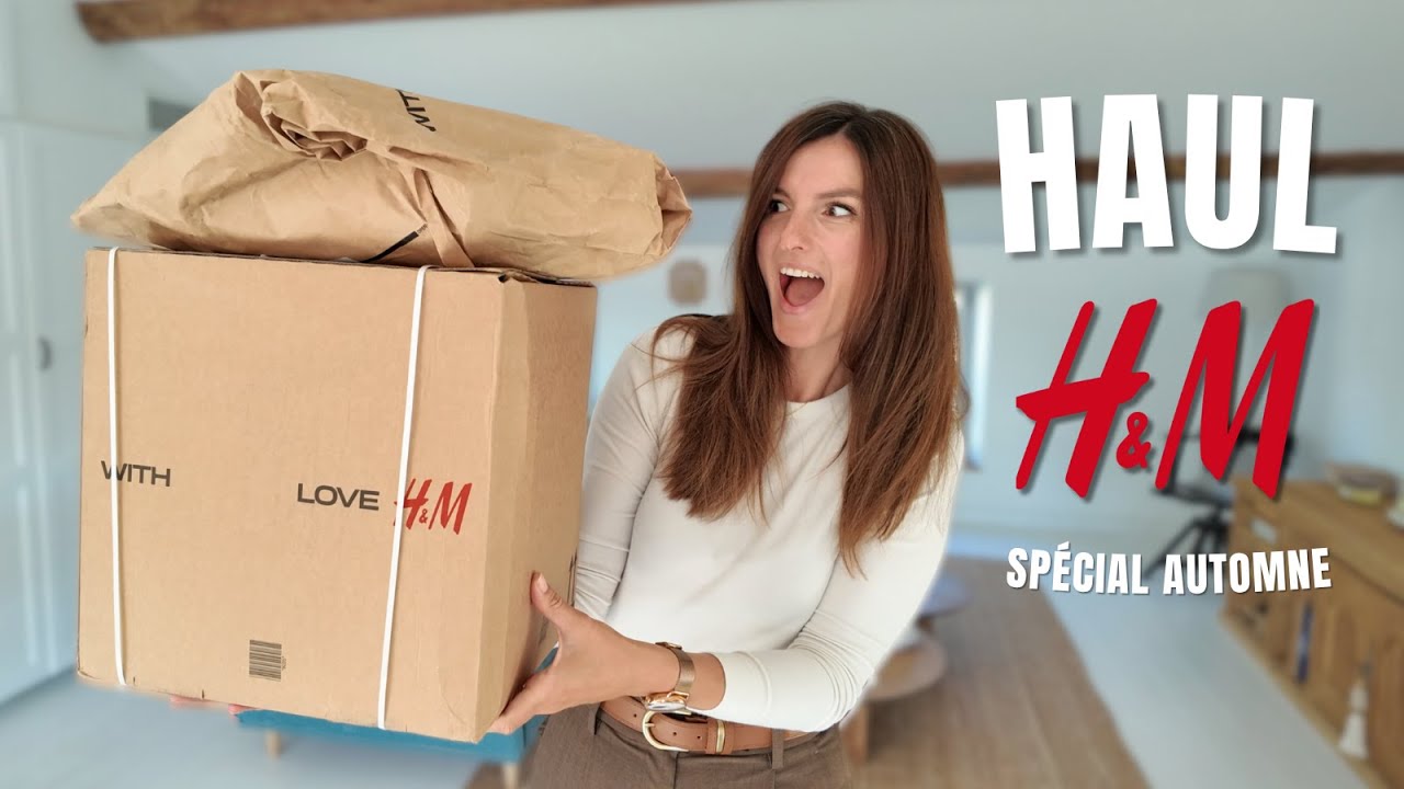 Tendances mode pour l'automne HAUL & TRY ON H&M !!