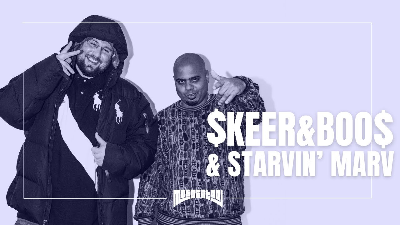$KEER&BOO$ en Starvin' Marv over 'HUNT VOOR DIE STACKS', Rafting Goods & het Belgische publiek💯