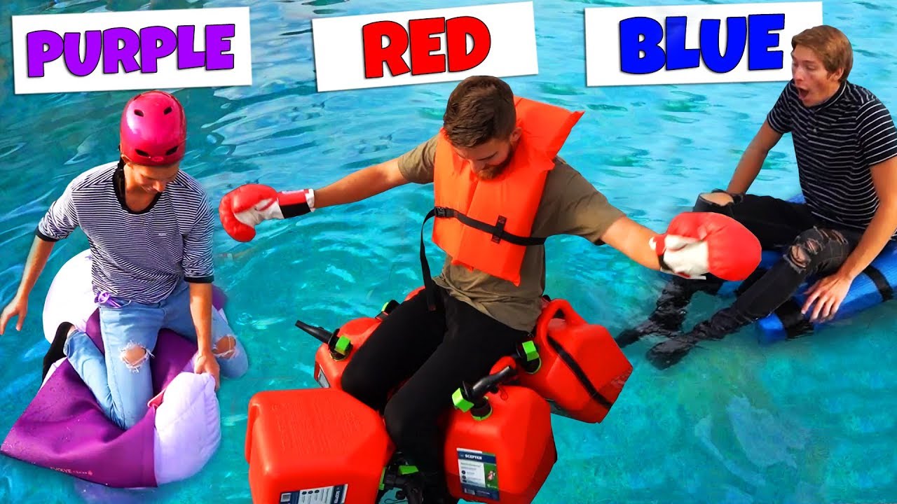 Using only ONE COLOR to build BOATS! Challenge