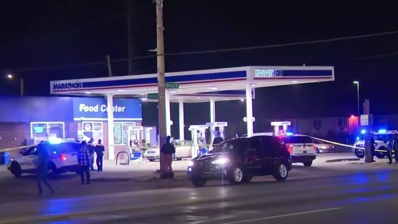 Couple killed outside Detroit gas station with baby in car