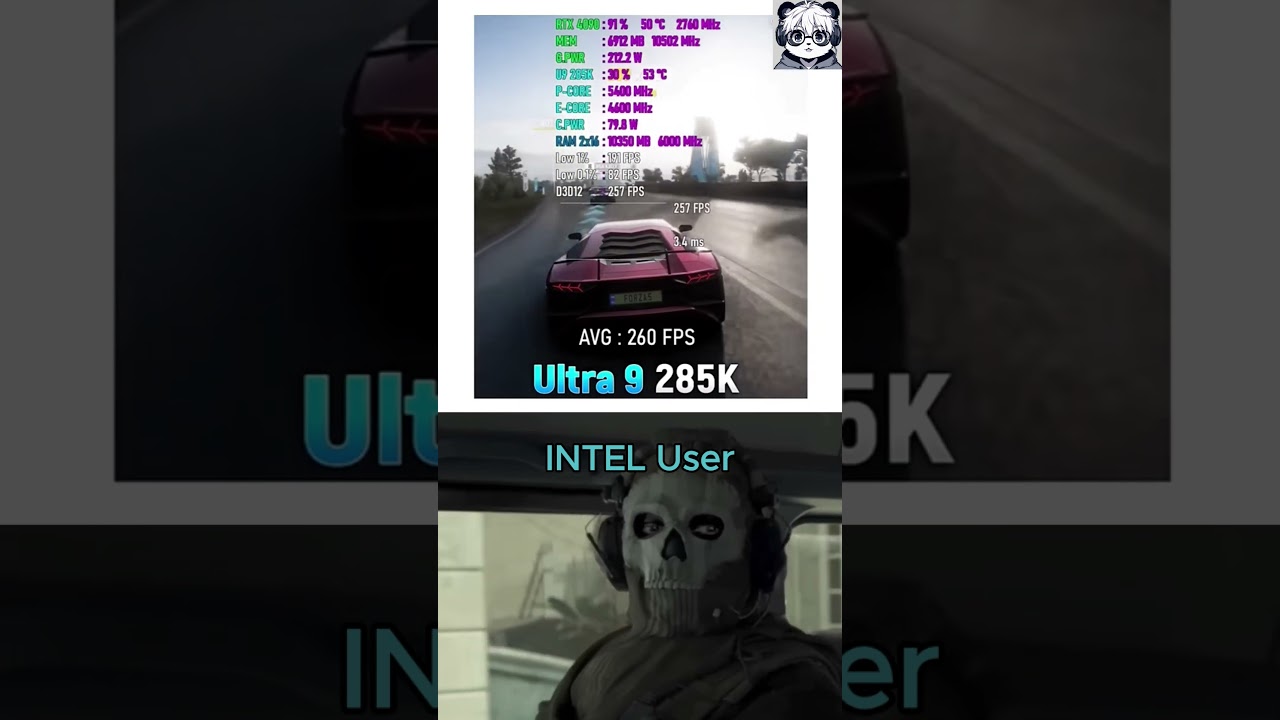 Intel Core Ultra 9 285K vs AMD Ryzen 7 9800X3D