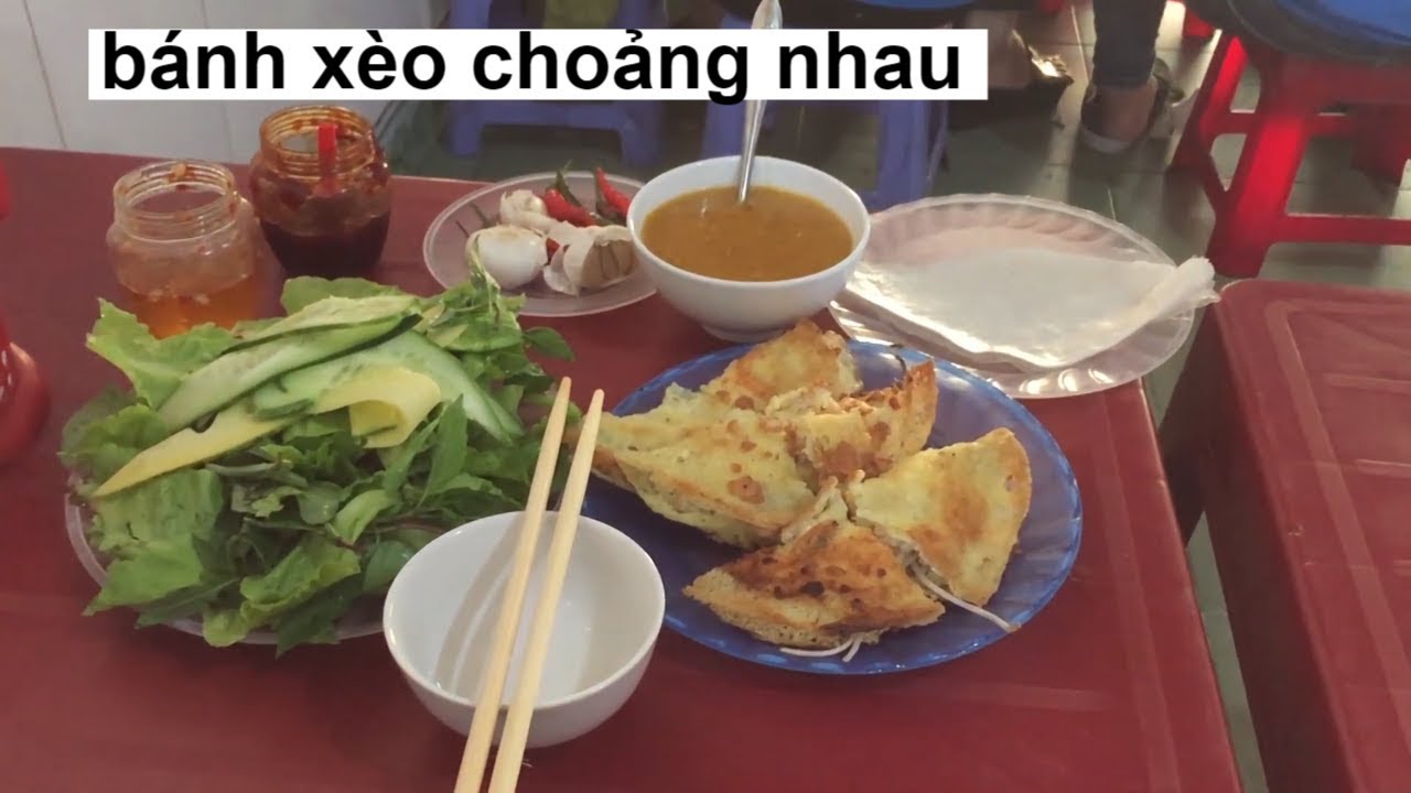Bánh xèo mà người ta giành ăn phải đánh nhau bầm mắt vì quá ngon/ Bánh xèo nem lụi Đà Nẵng