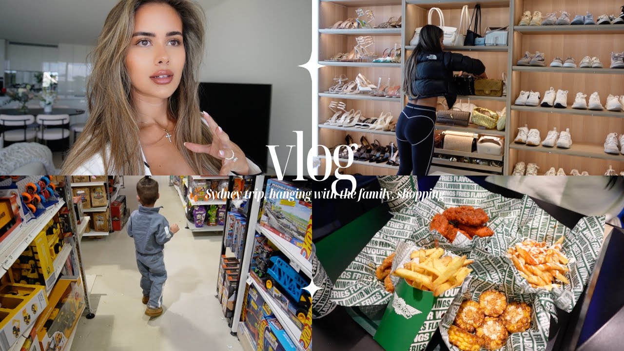 WEEKLY VLOG | MIL&rsquo;s bday, quick sydney trip, shopping & hauls, closing down my brand?! + more!