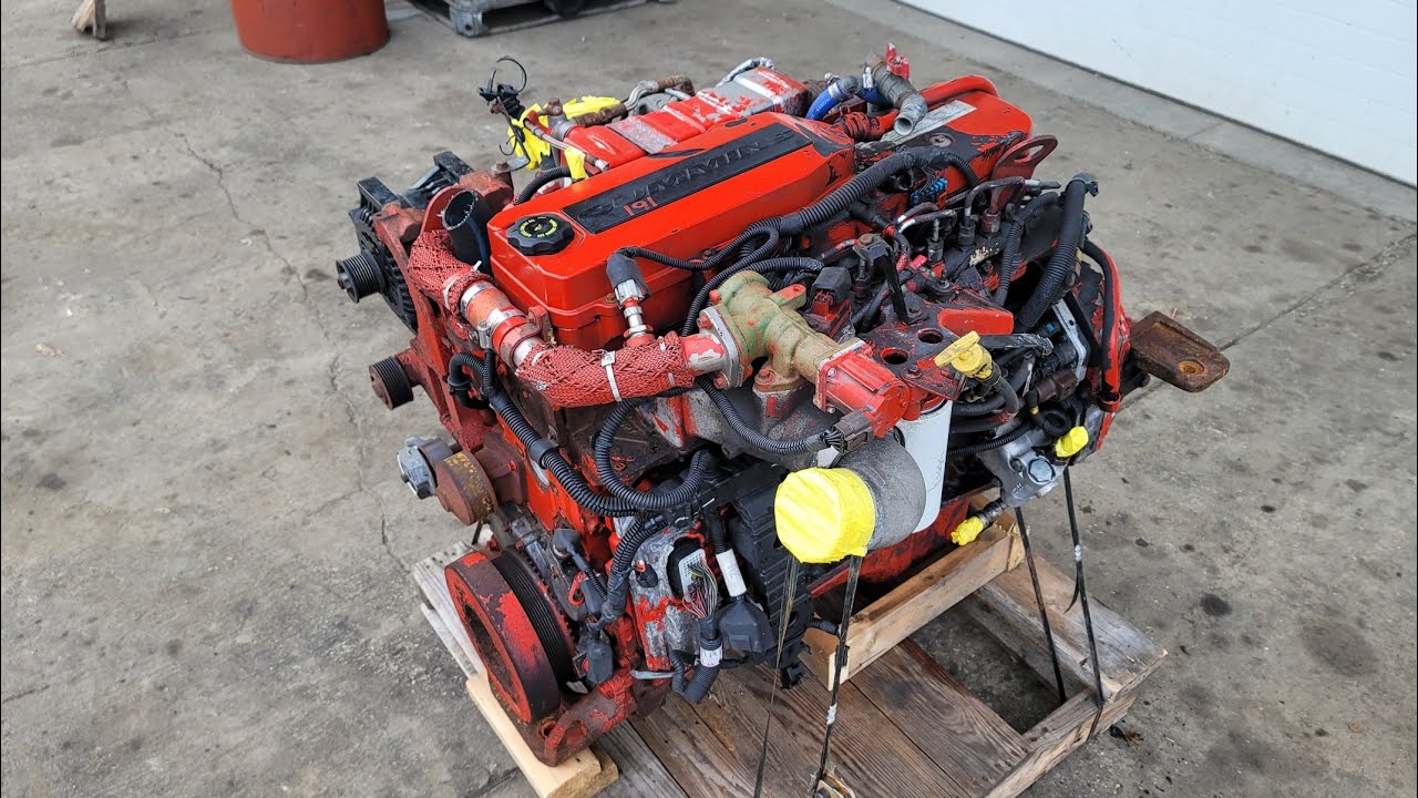 2013 Cummins 6.7L ISB turbo diesel engine start and run #191