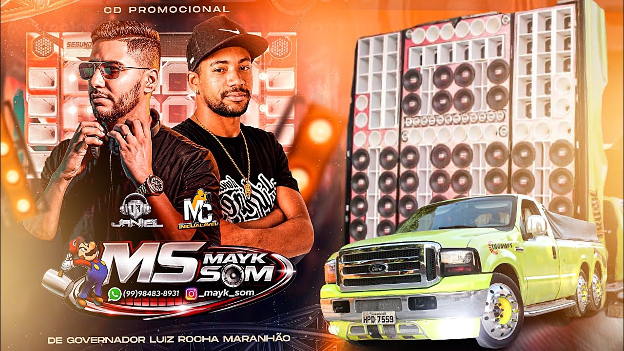 DANCE COMERCIAL REMIX 2026 - CD MAYK SOM 🔊 DJ JANIEL E MC INIGUAL&Aacute;VEL 🎤🇧🇷