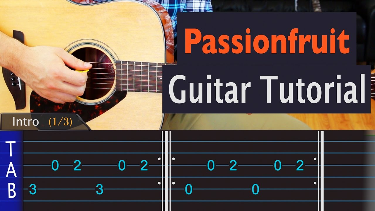 Passionfruit - Drake - Guitar Lesson