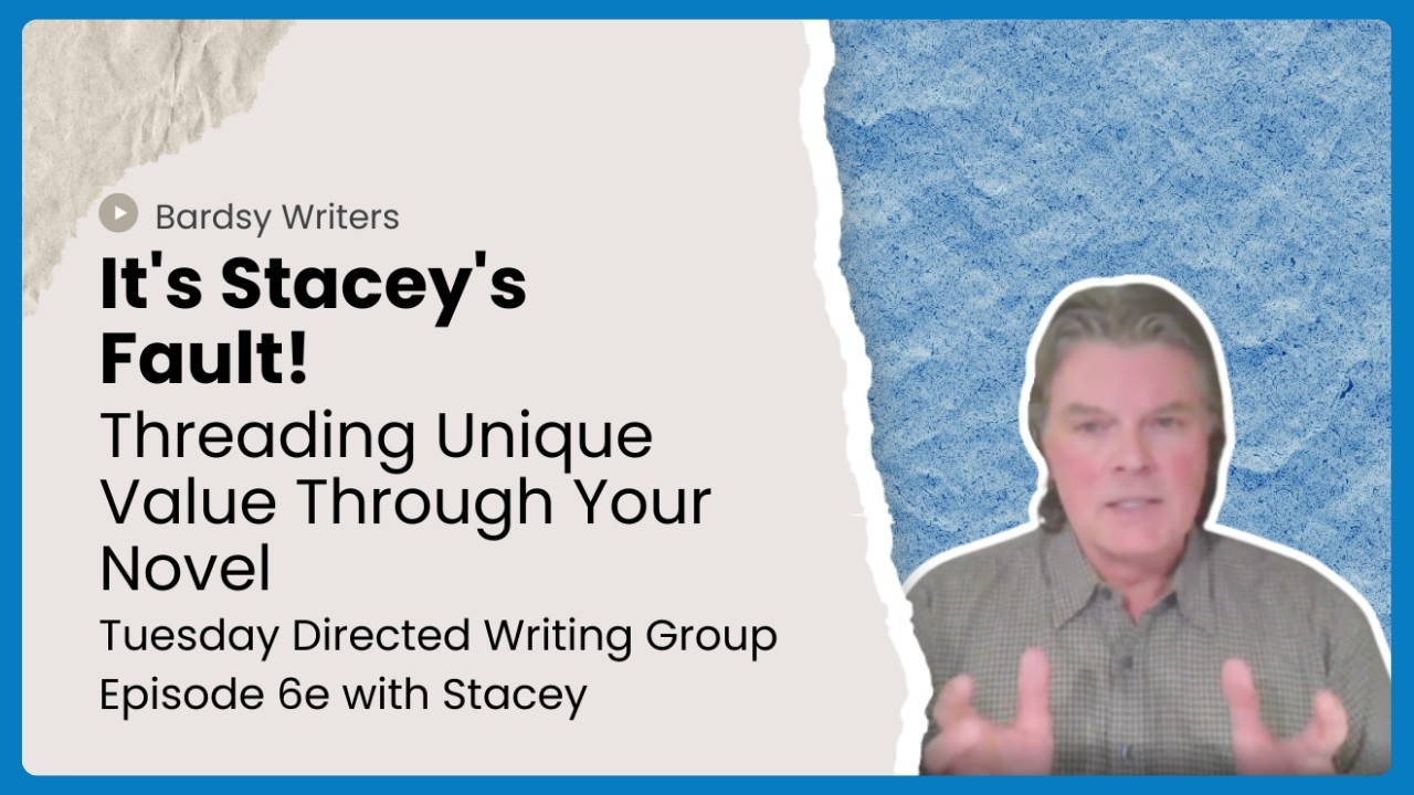 It's Stacey's Fault! Threading Unique Value Through Your Novel