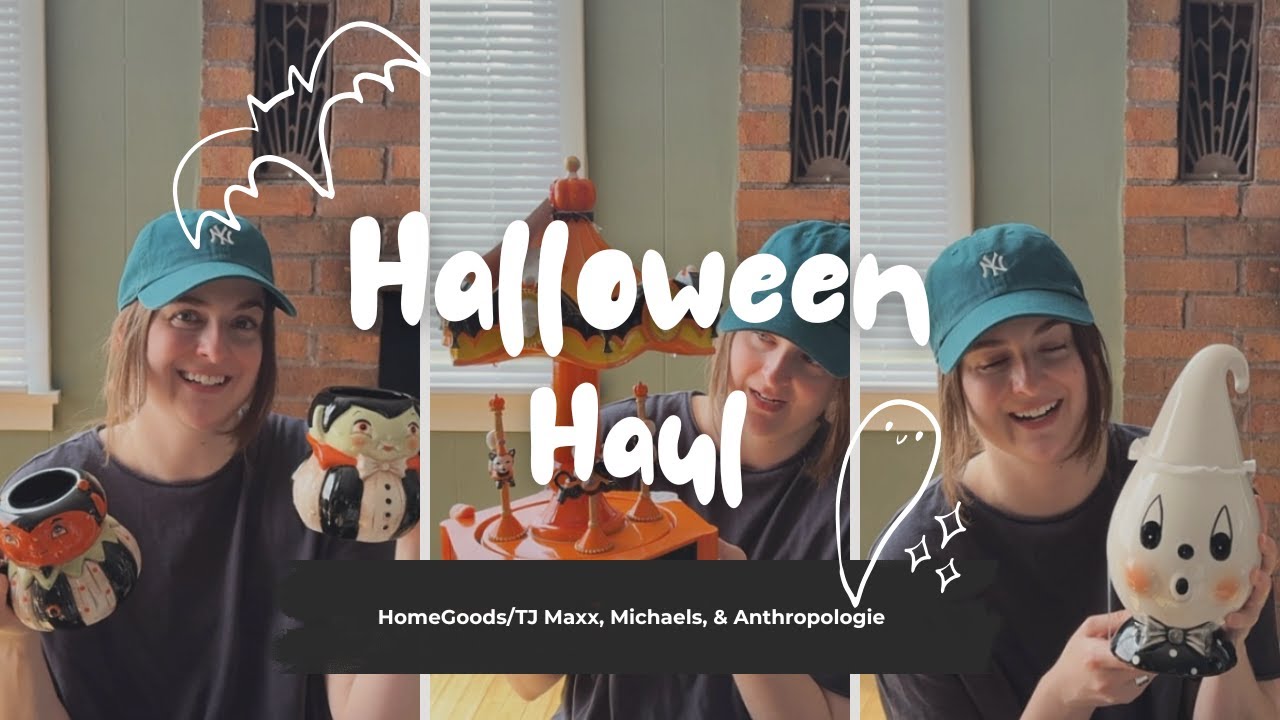 2025 Halloween Haul: Shopping HomeGoods, Anthropologie, Michaels & More!