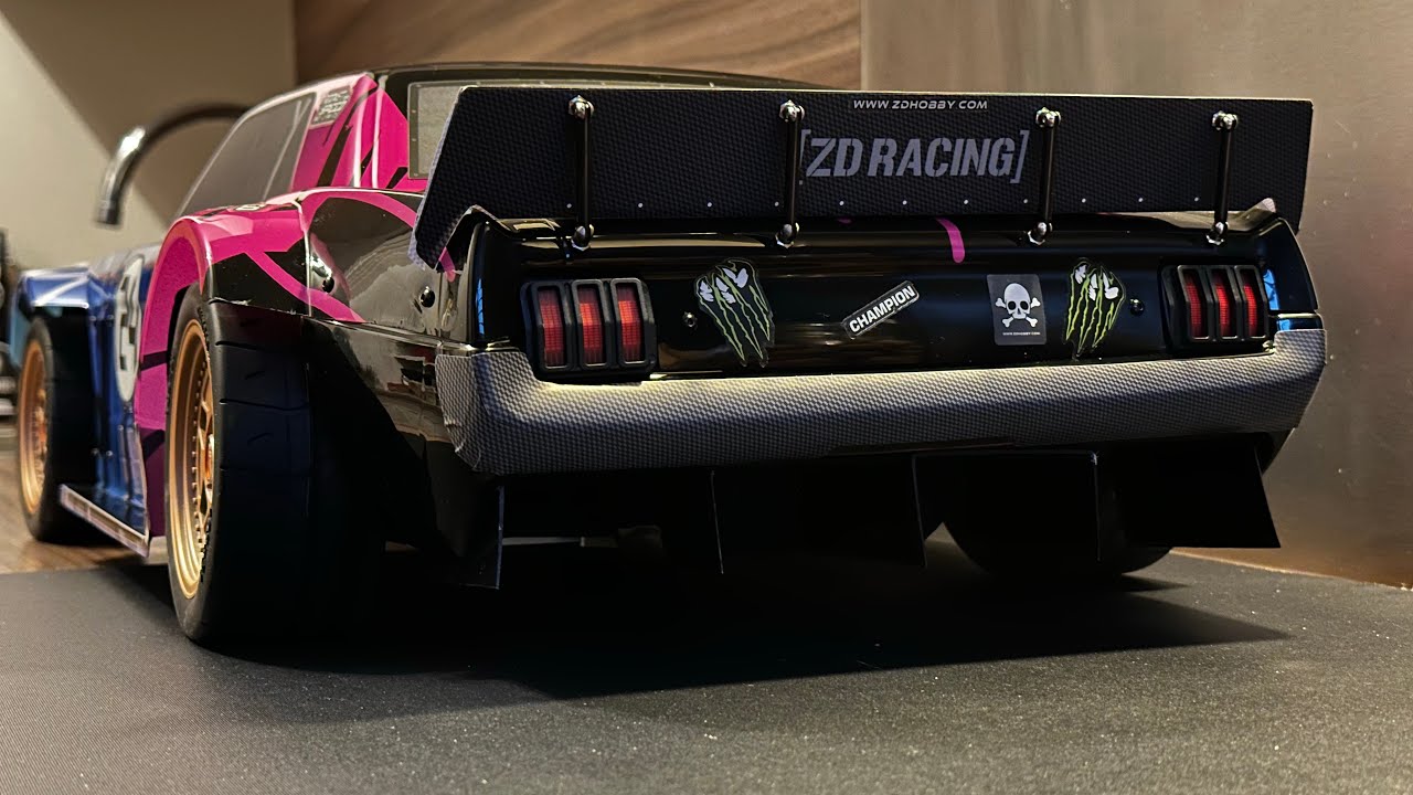 ZD Racing EX07 with new body shell 🔥