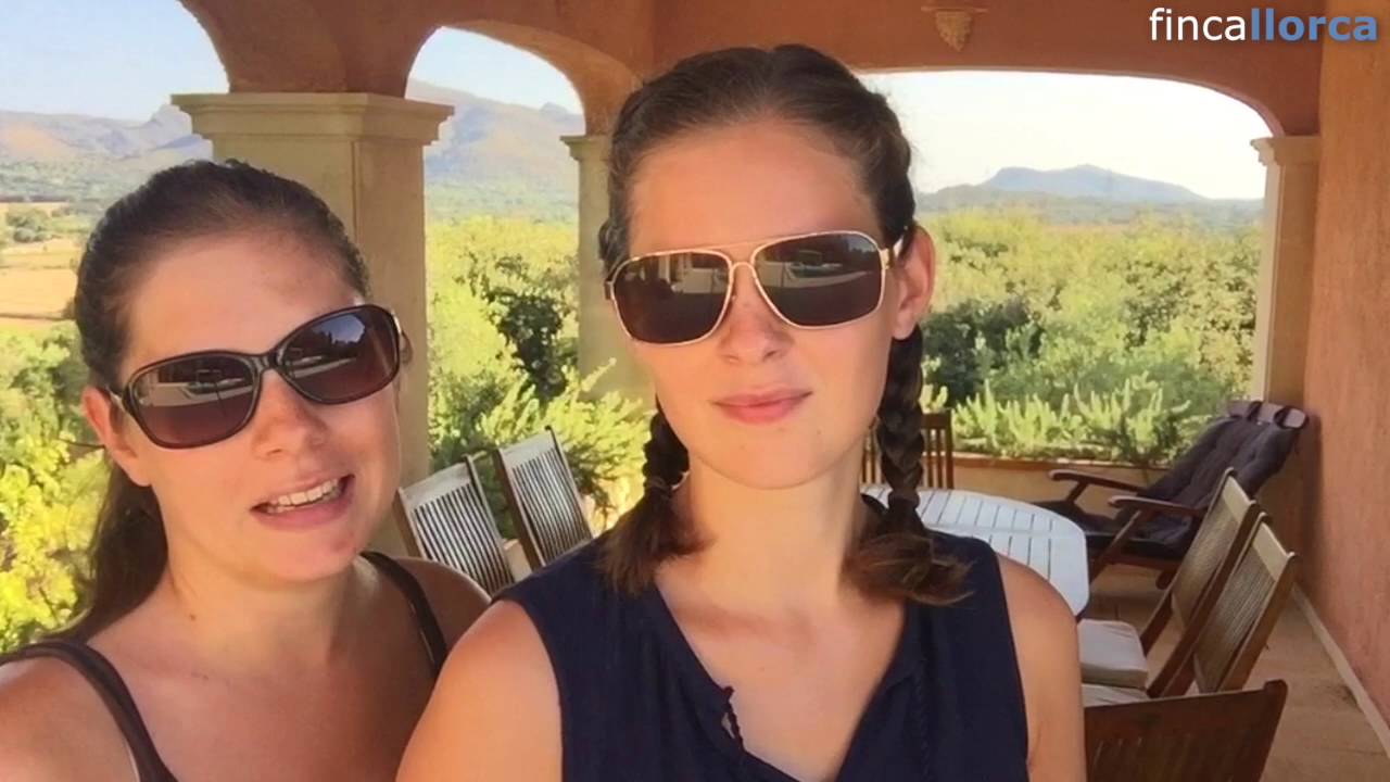 Rebecca und Christina auf der Finca Santa Maria
