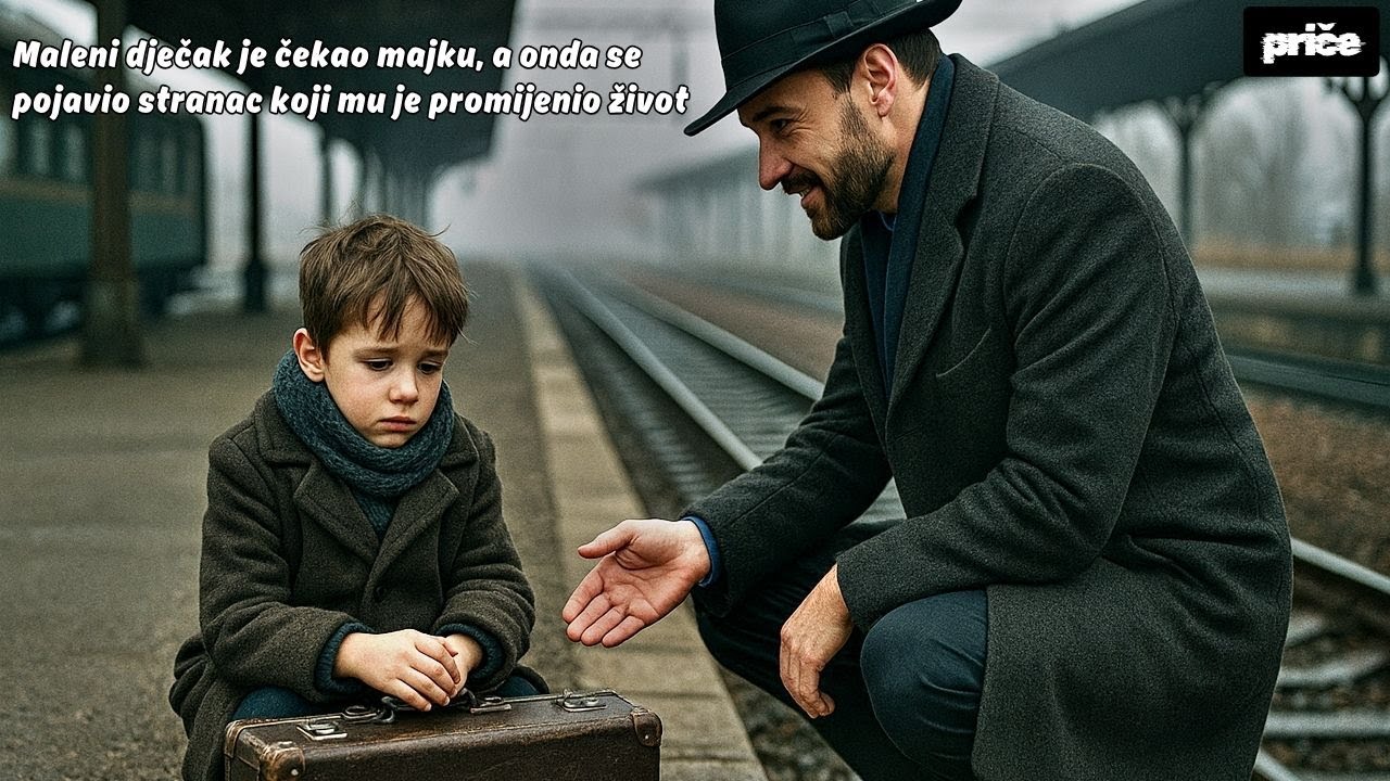 Siroče na hladnoj stanici čekalo majku, a onda se pojavio stranac koji mu je promijenio život