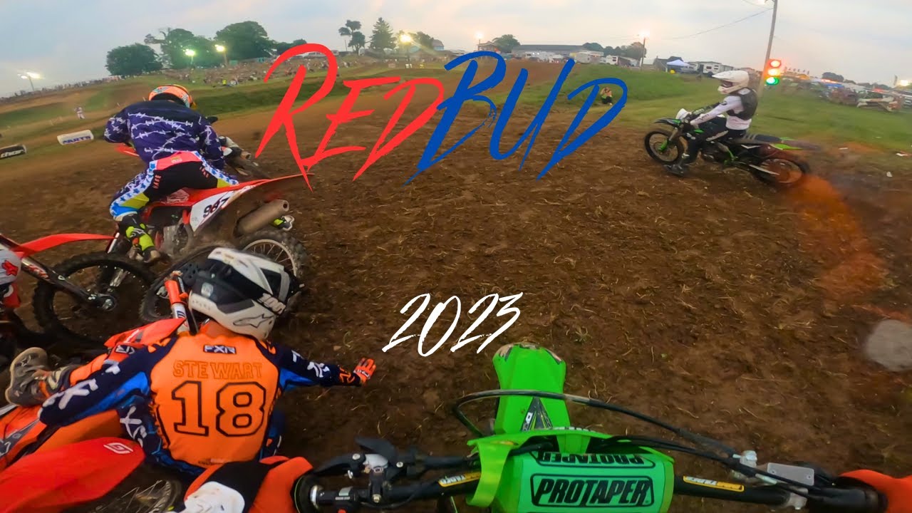 REDBUD NIGHT TRACK **HUGE PILE UP AND GNARLY CRASH**