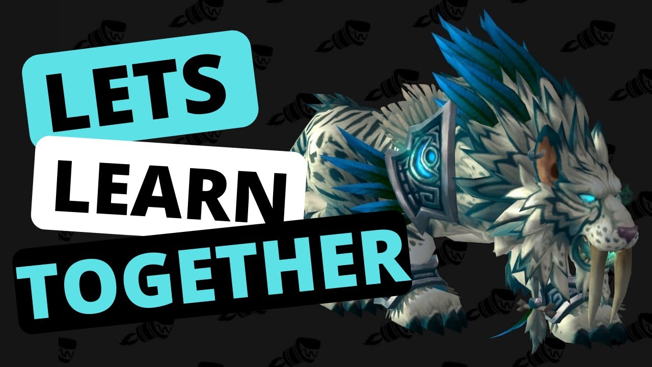 Lets Learn Feral | Beginner PvP Feral Druid Guide | World of Warcraft 8.3 BFA