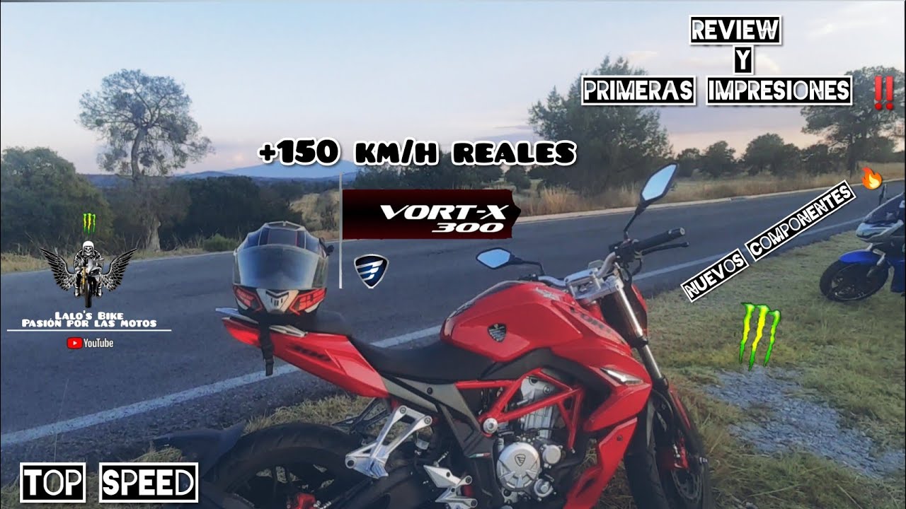 Vortx 300 2022‼️😱Review y top speed increíble 😳🔥Antes de comprarla Ve este video‼️||Nuevos cmponents