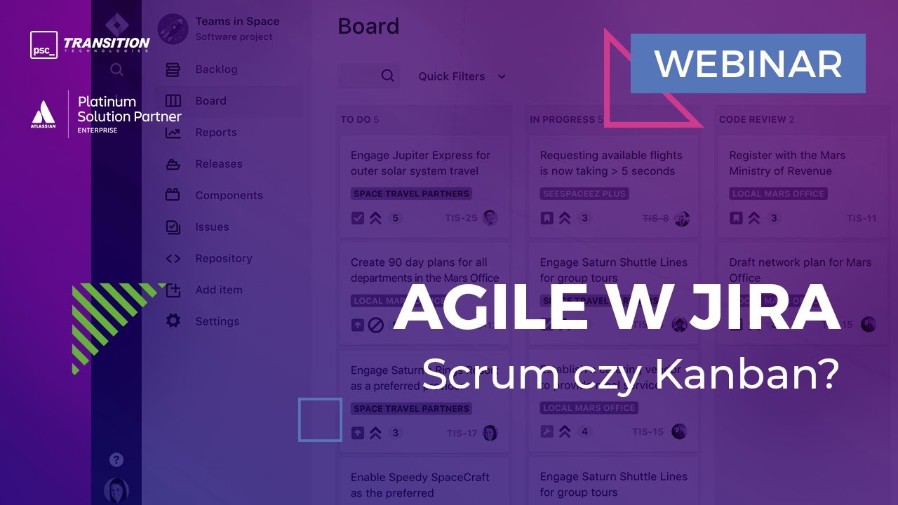Webinar: Agile w Jira
