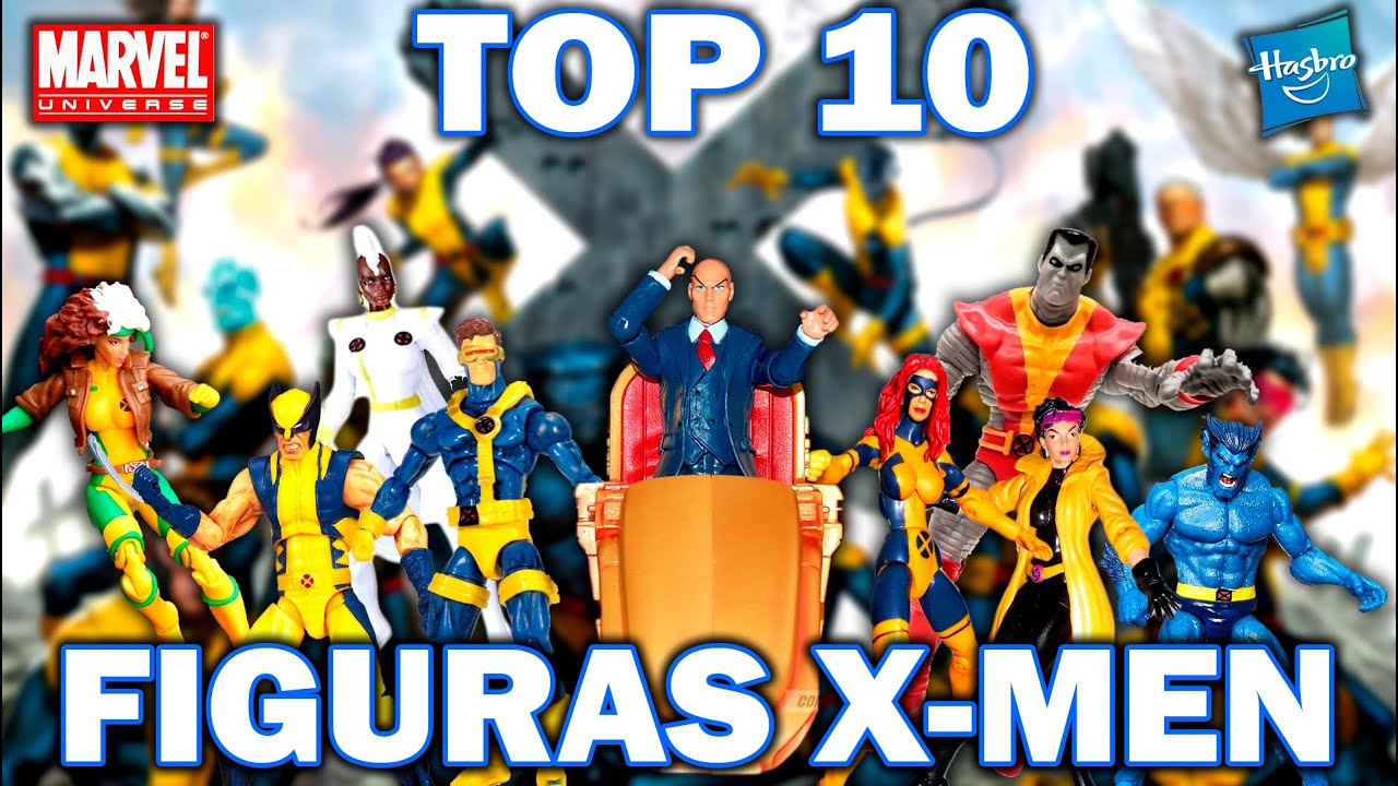TOP 10 FIGURAS DE LOS X-MEN (HOMBRES X) MARVEL UNIVERSE 3.75 ESCALA 1:18 #top10 #marvel #xmen97