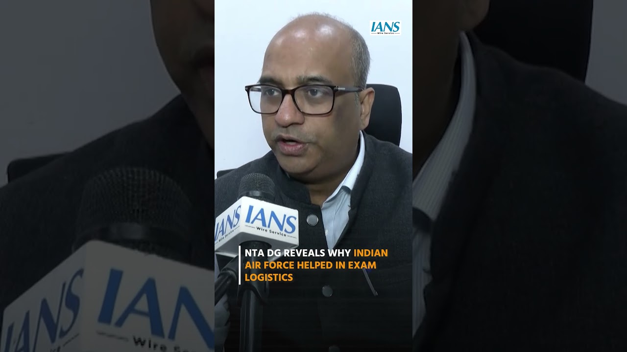 NTA DG Reveals Why Indian Air Force Helped in Exam Logistics