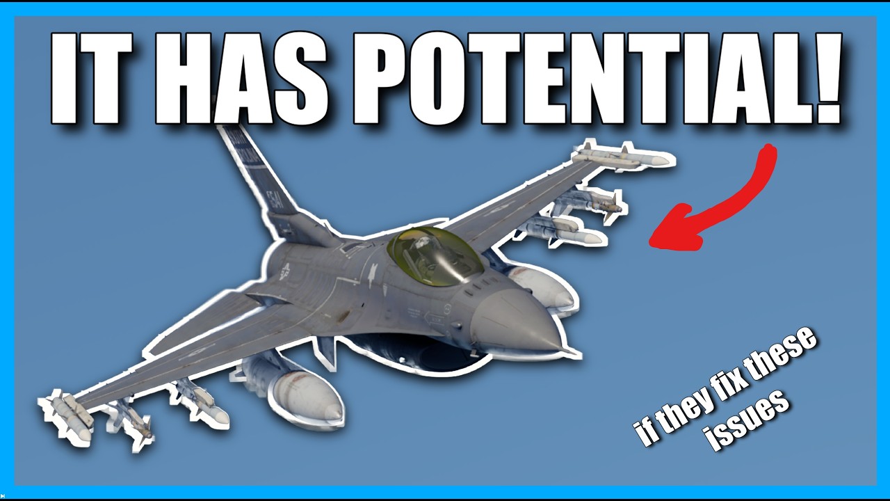 It has some issues | New F-16C Block 52 first look! | Dev Server