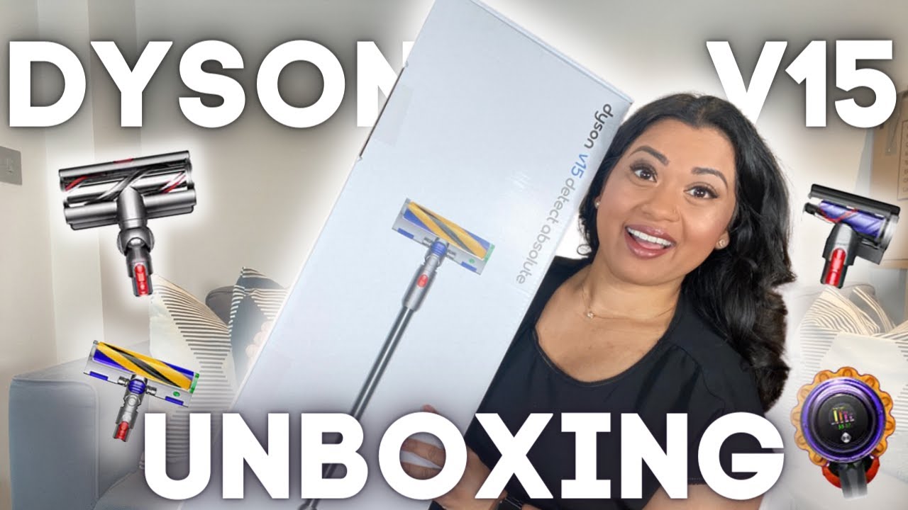 Dyson V15 Detect Absolute Unboxing & First Look Review