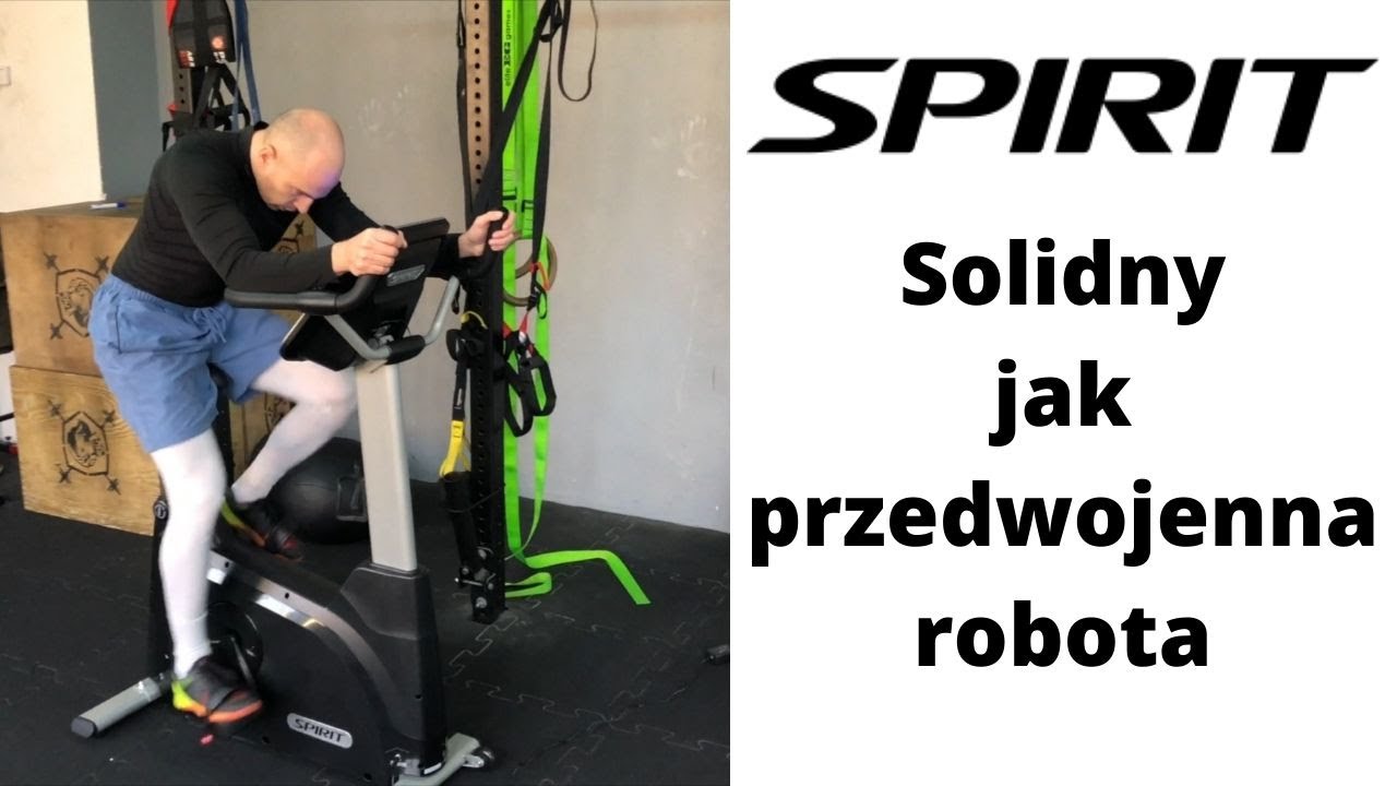 Spirit XBU55 - rower stacjonarny do profesjonalnej i domowej siłowni