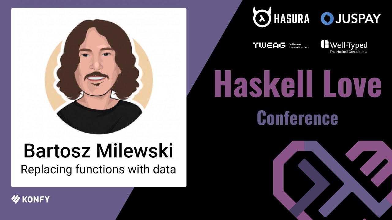 Bartosz Milewski – Replacing functions with data
