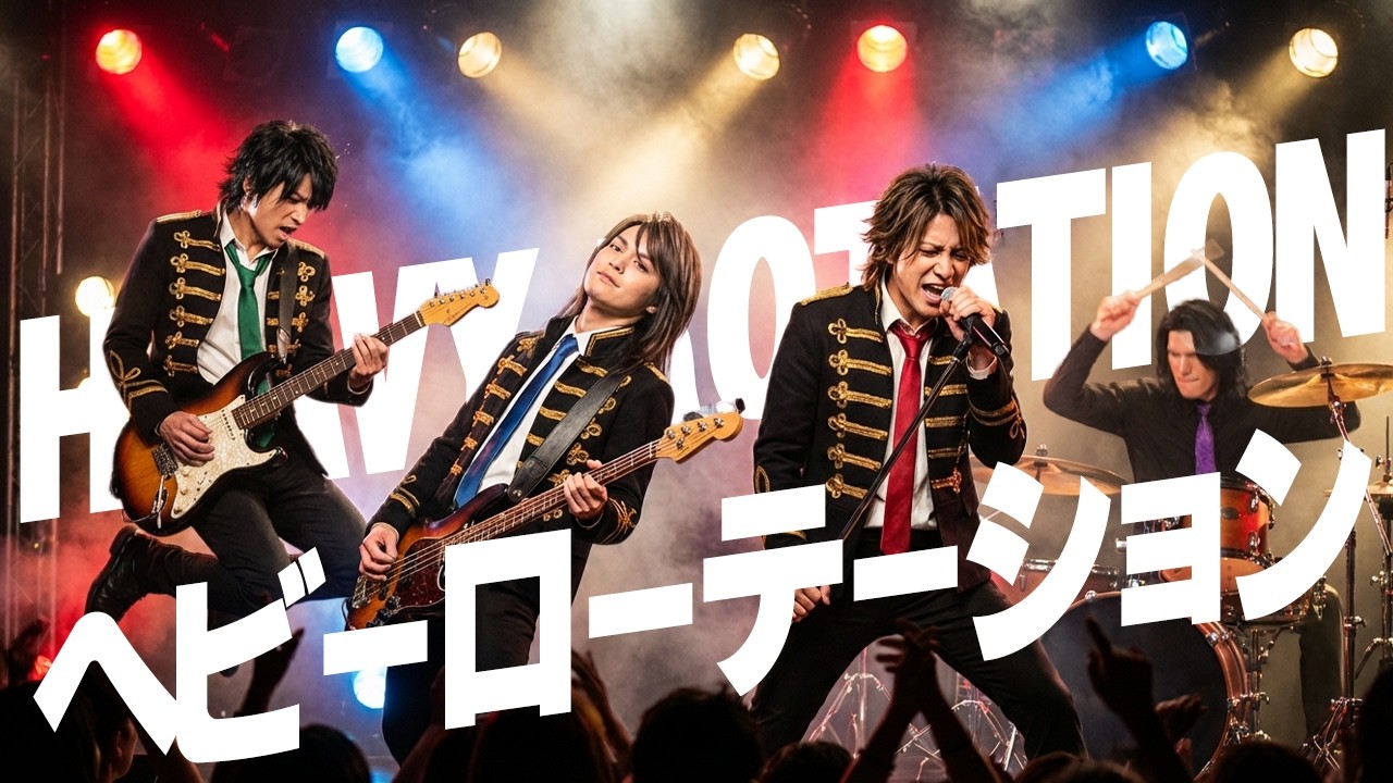 もしもAKB48『ヘビーローテーション』をL'Arc〜en〜Ciel風にアレンジしたらJ-POP Rock Style Cover