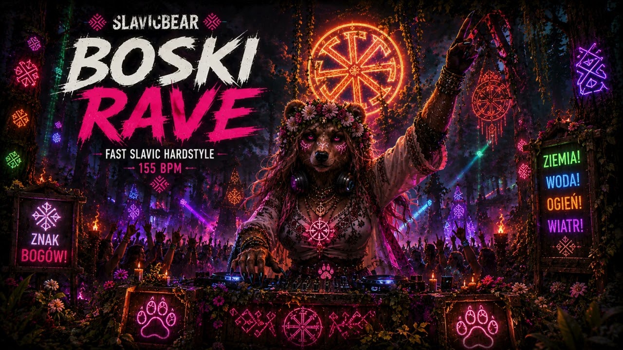 🌲✨SLAVICBEAR - BOSKI RAVE (Cyber Folk Mix)