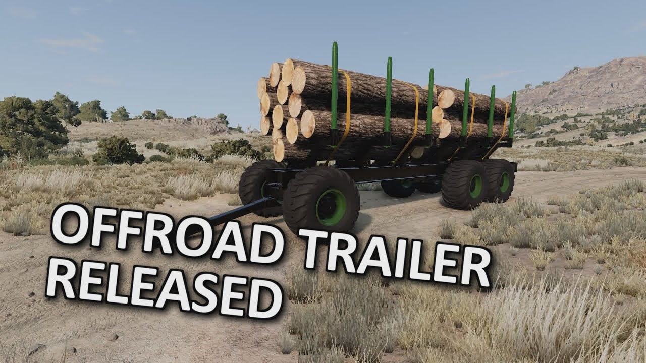 Offroad Trailer Log conf. Released | BeamNG.drive