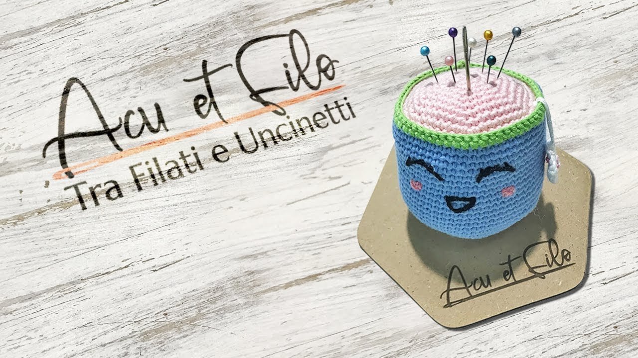 Tutorial amigurumi puntaspilli ad uncinetto a forma di tazza da tè - Parte 1 di 3