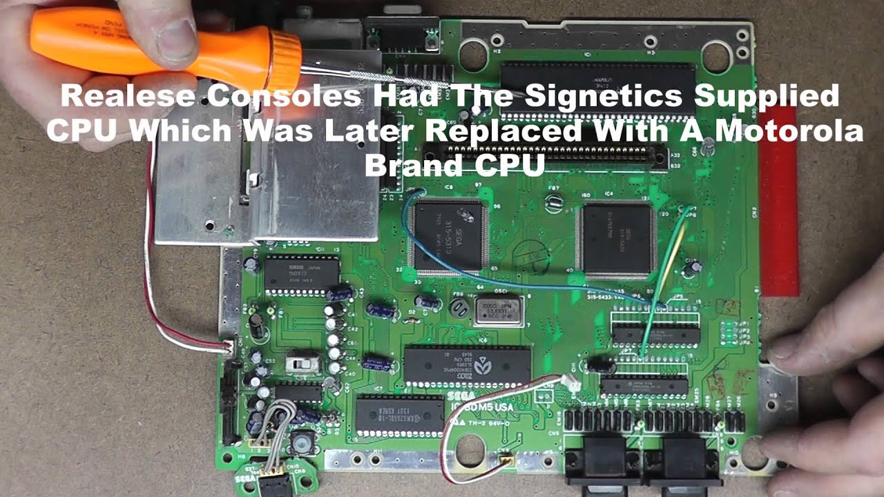 Sega Genesis A/V Mod and Overclock Part 1
