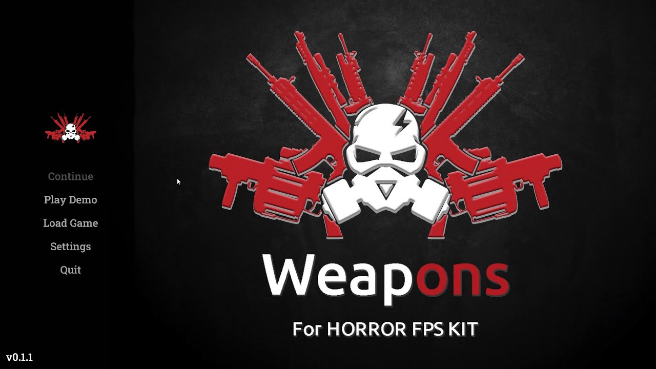 Weapons for Horror FPS Kit | Demo