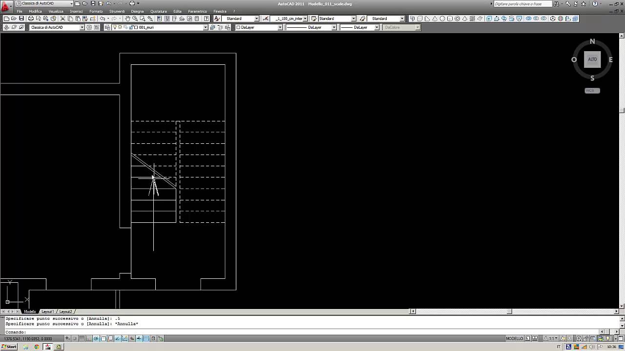 Lezione 009: Scale in planimetria esecuzione grafica