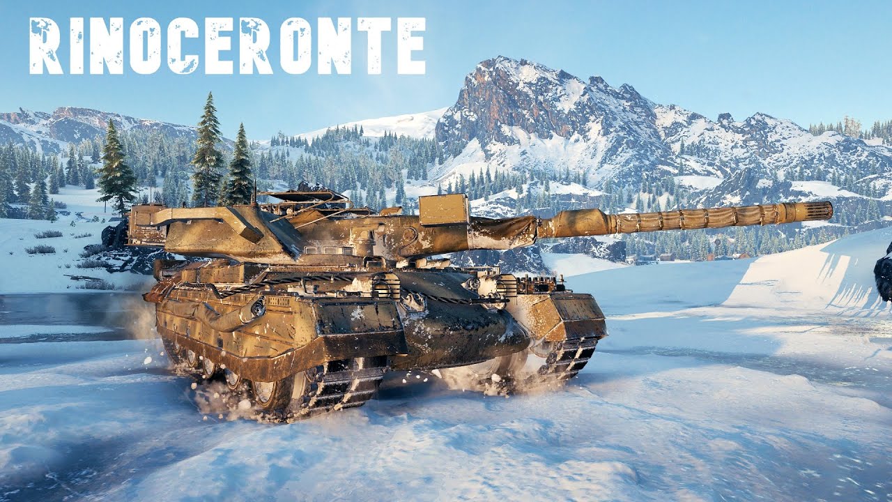World of Tanks Rinoceronte - Autoloader Mechanism Is a Big Advantage.