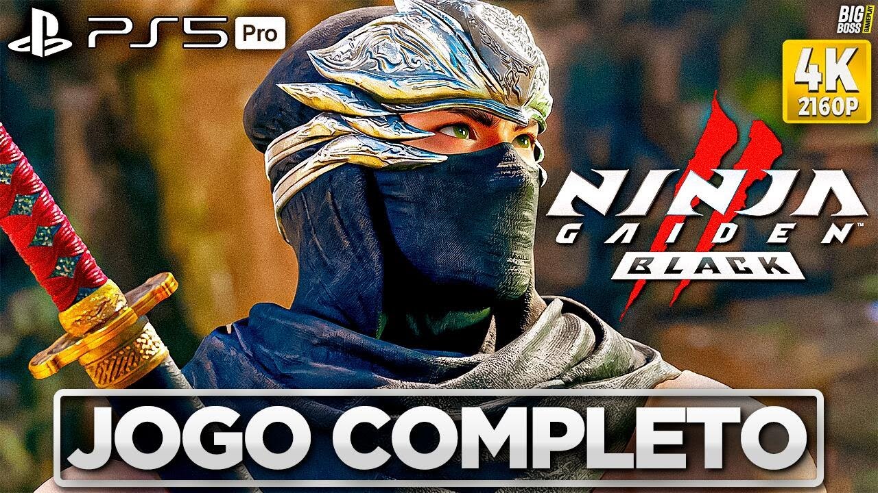 NINJA GAIDEN 2 BLACK  | JOGO COMPLETO 100% Todos os Coletáveis [ 4K 60FPS PS5 PRO ]