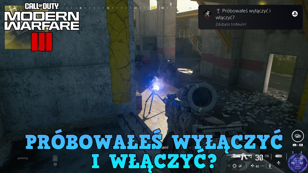 Call of Duty Modern Warfare 3 2023  - Trofeum Próbowałeś wyłączyć i włączyć?