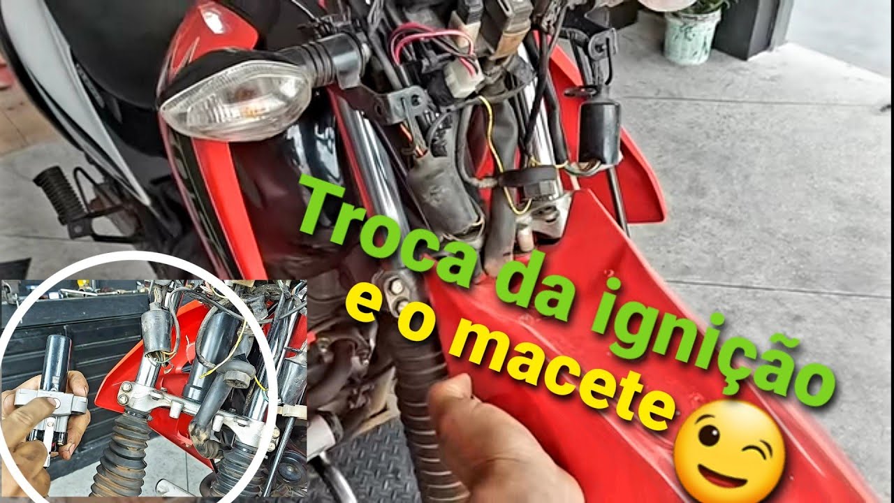 Como trocar ignição da Bros vale pra todas