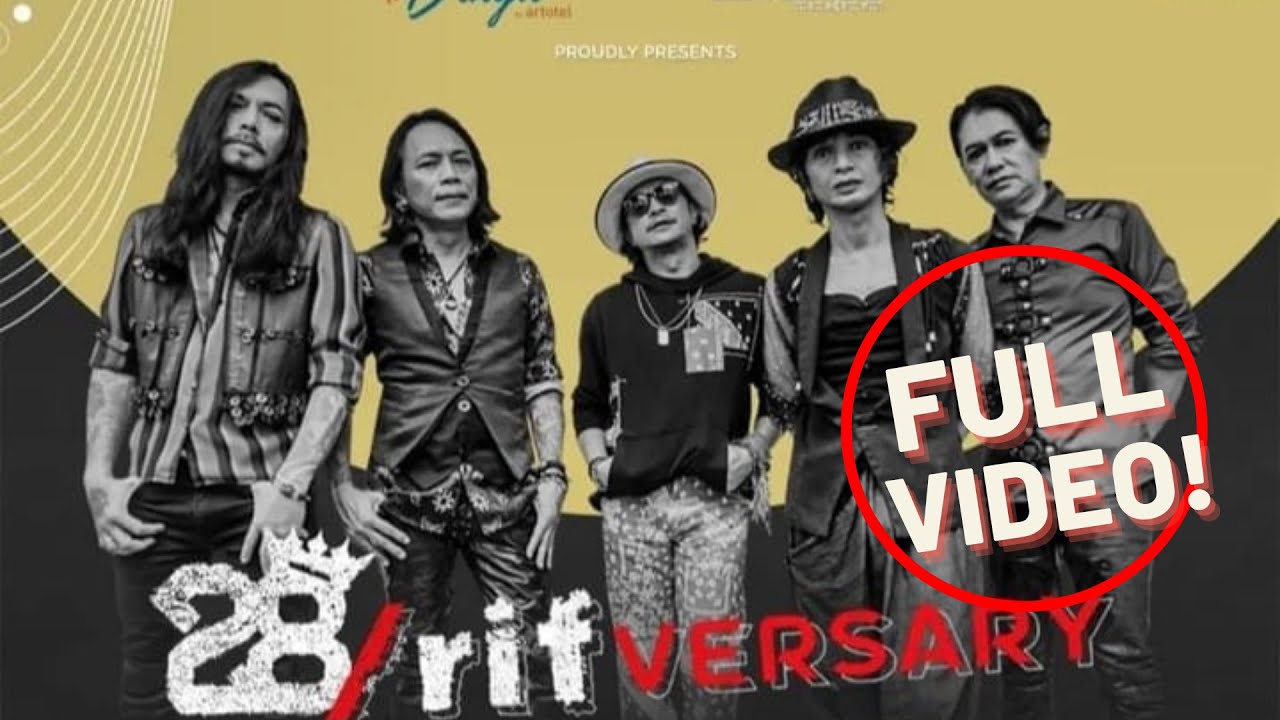 Konser /rif anniversary 28 Tahun at D'Braga Bandung 18 Agustus 2022