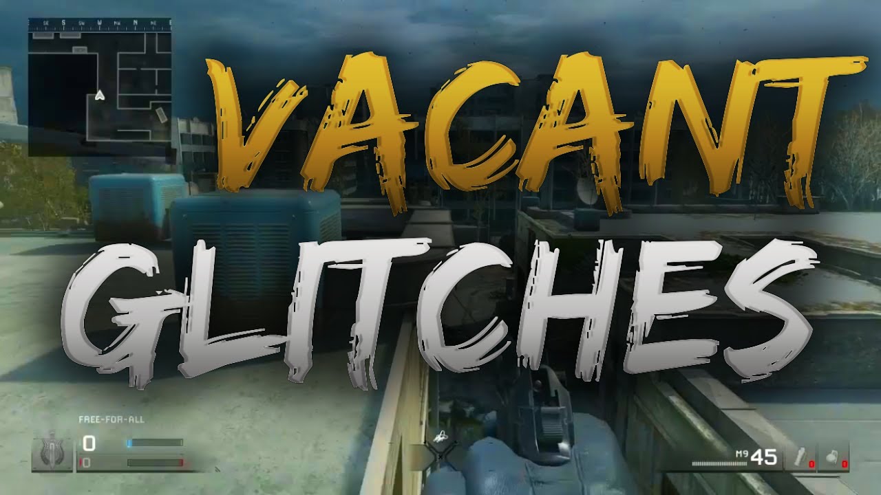 MWR Vacant Glitches and Glitch Spots - Slasher Modern Warfare Remastered
