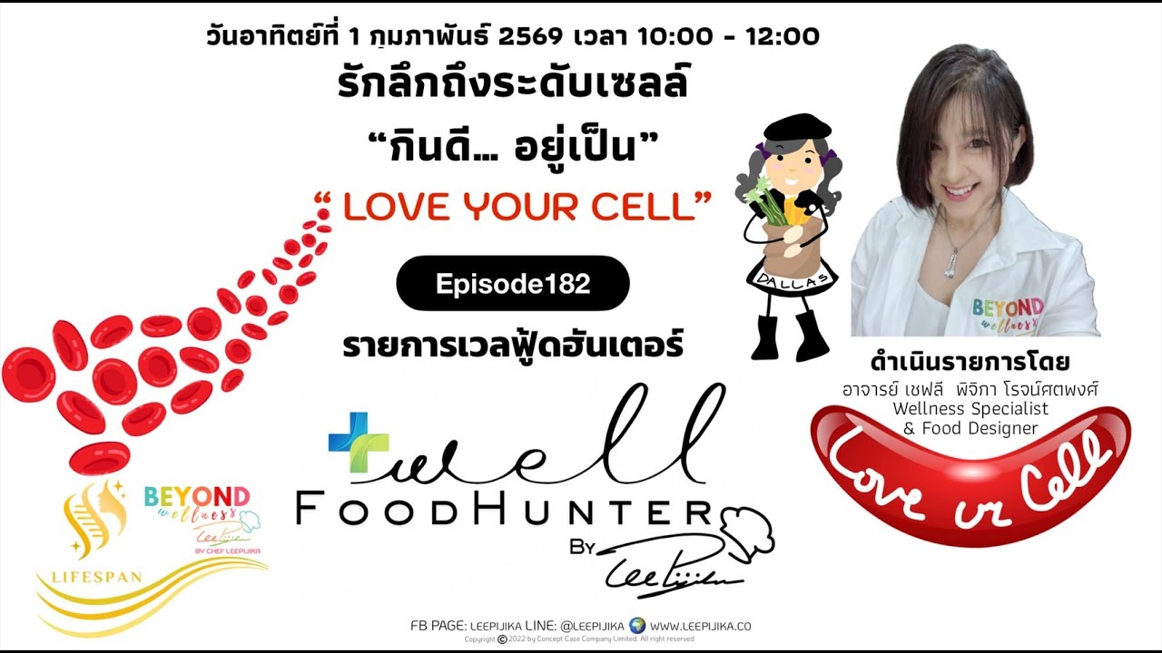 ฟู้ดฮันเตอร์โชว์ โดยเชฟลีพิจิกา “ซอก แซก แซ่บ สะใจ” | 1 กุมภาพันธ์ 2569
