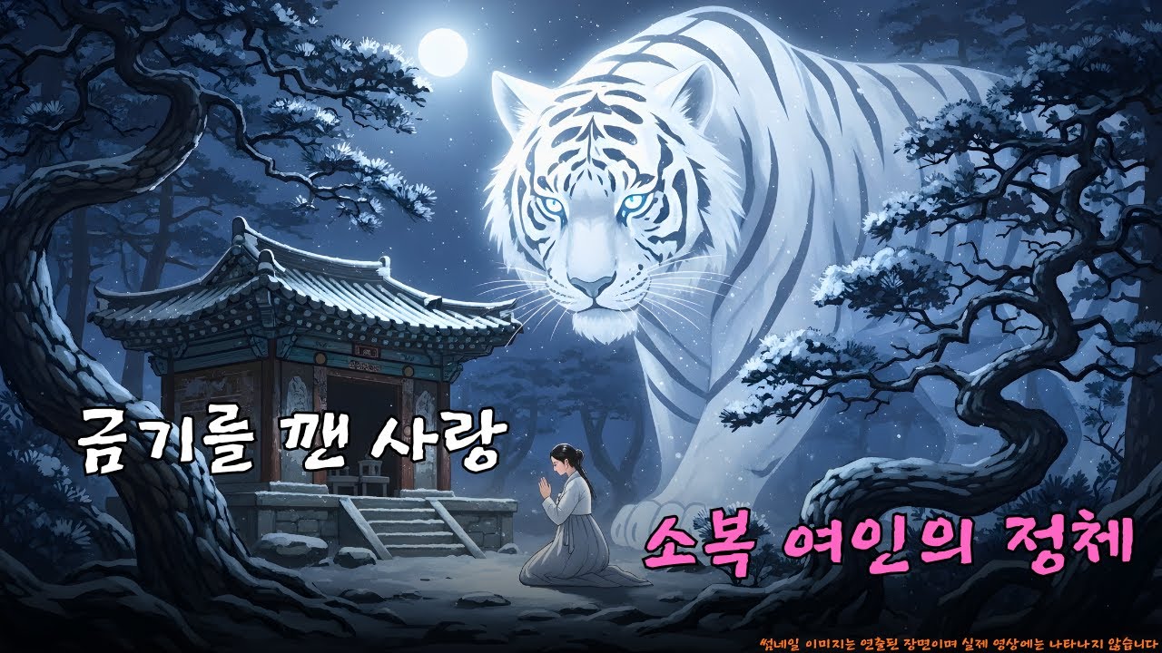 매일 밤 산신당에서 기도하던 소복 여인의 치마 속 하얀 꼬리를 보고도 모른 척해준 사냥꾼에게 닥친 기이한 운명 | 꿀잠 보장 조선시대 야담